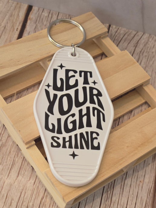 Motel Keychain