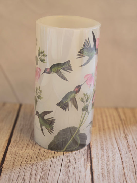 Hummingbird Flameless Candle
