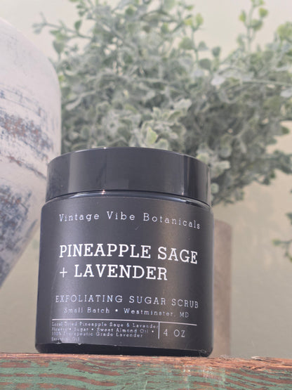 Pineapple, Sage and Lavender Sugar Scrub