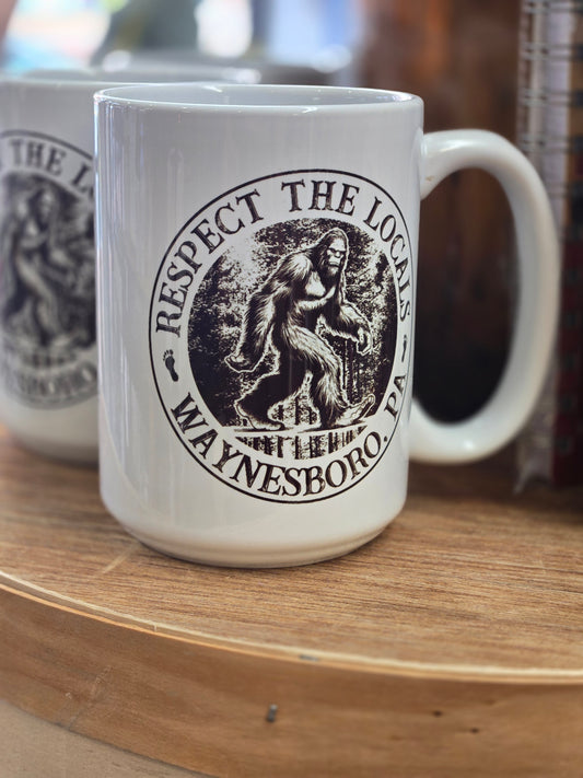 Respect the Locals mug