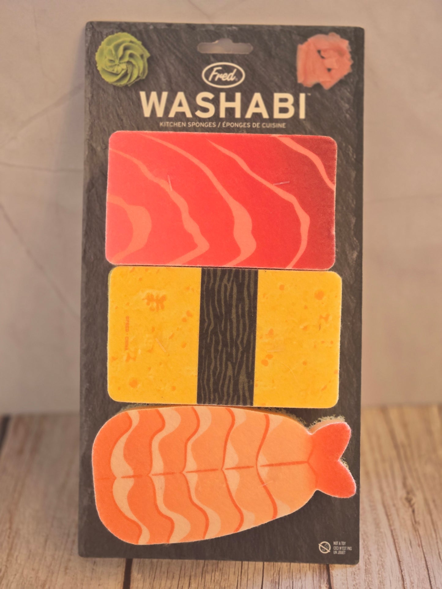 Washabi sponges