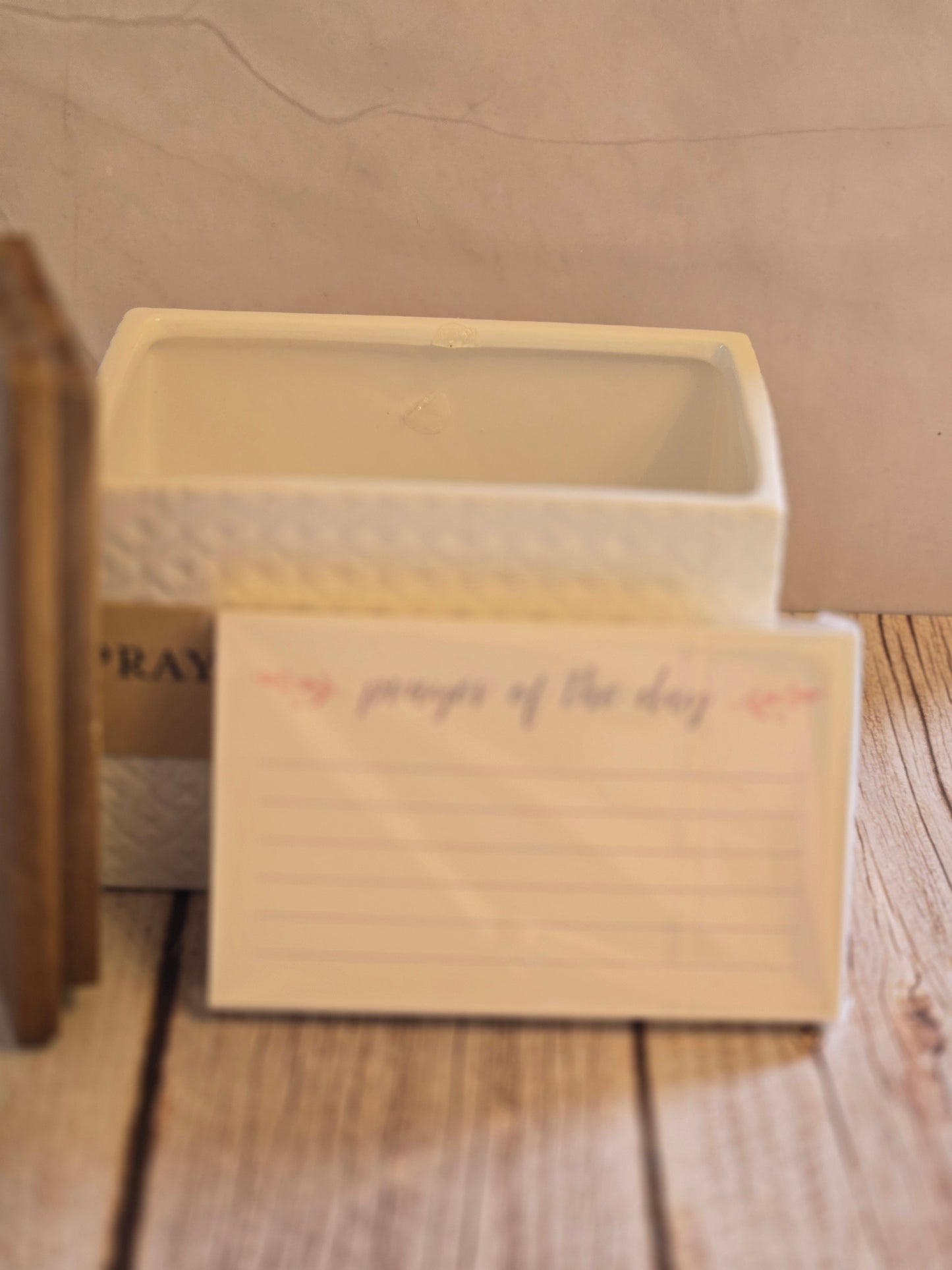 Ceramic Prayer Box