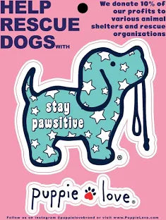 Pawsitive Puppie Love Sticker